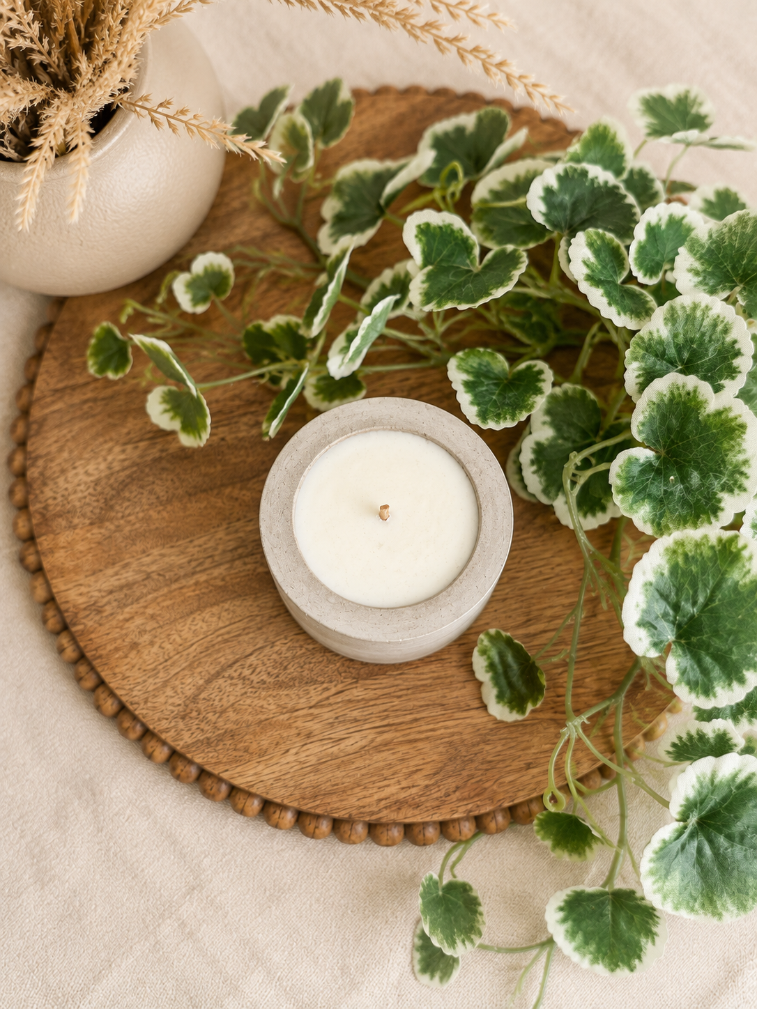 Concrete Soy Candle - Grey - #001