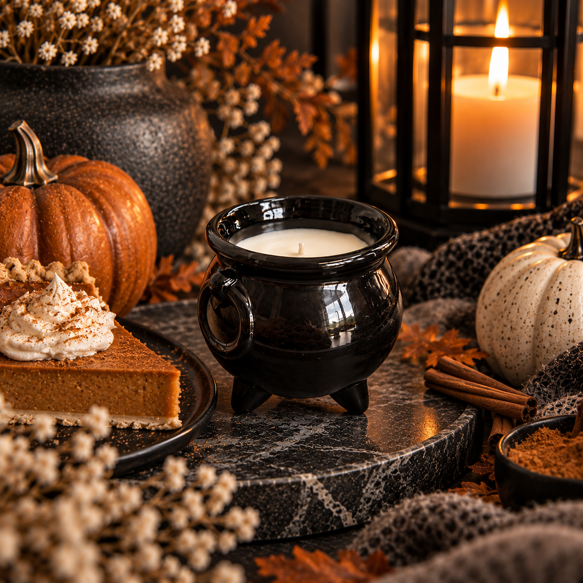 5 oz Cauldron Soy Candle - 7 Spooky Season Scents
