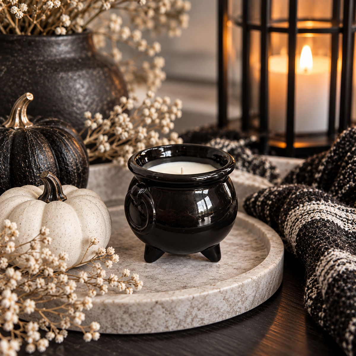 5 oz Cauldron Soy Candle - 7 Spooky Season Scents