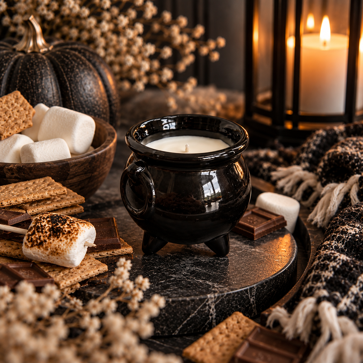 5 oz Cauldron Soy Candle - 7 Spooky Season Scents
