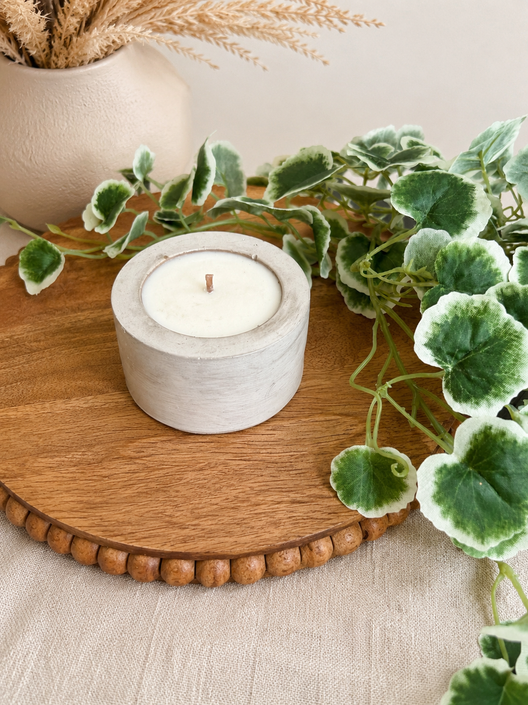 Concrete Soy Candle - Grey - #001